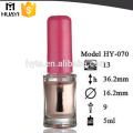 wholesale custom made glass mini clear nail polish bottle